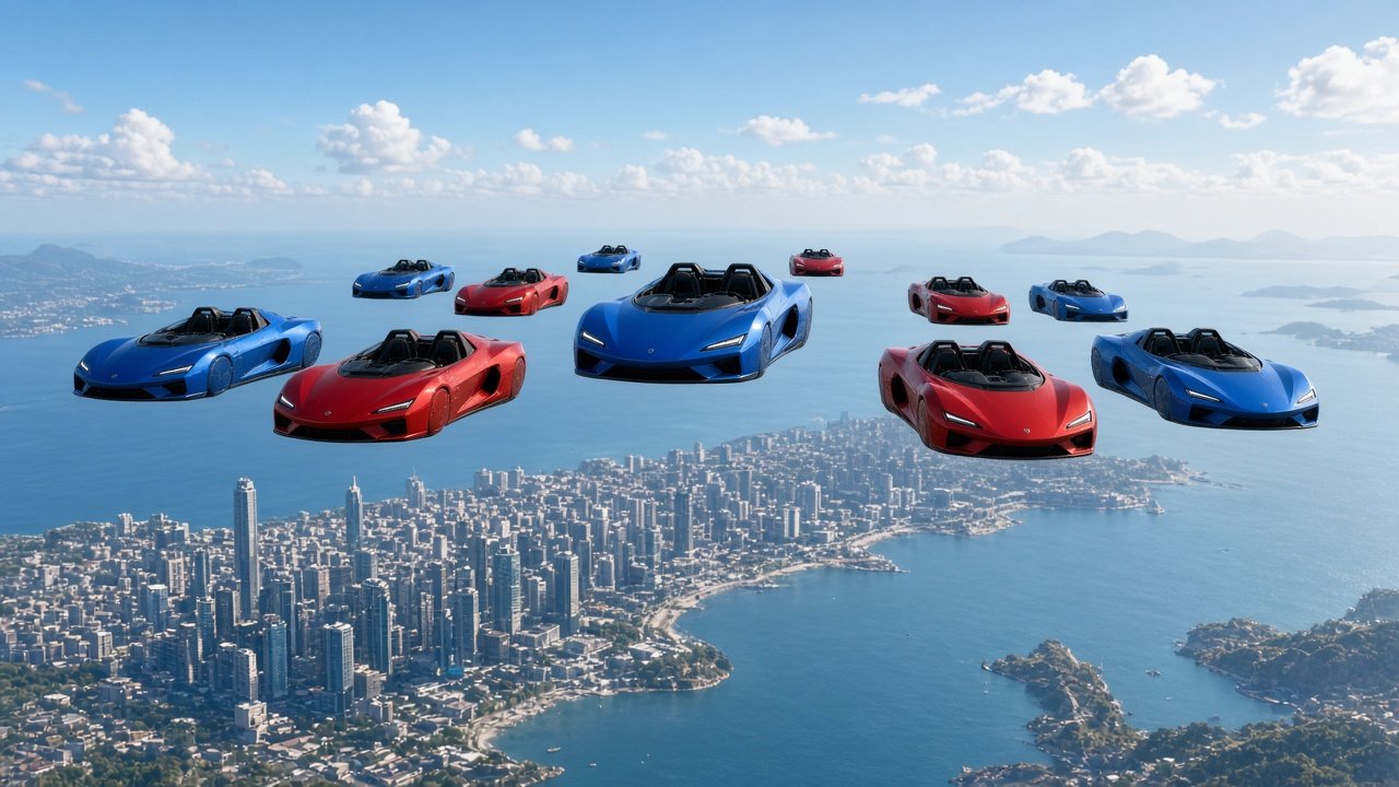 Fleet of Super Roadsters